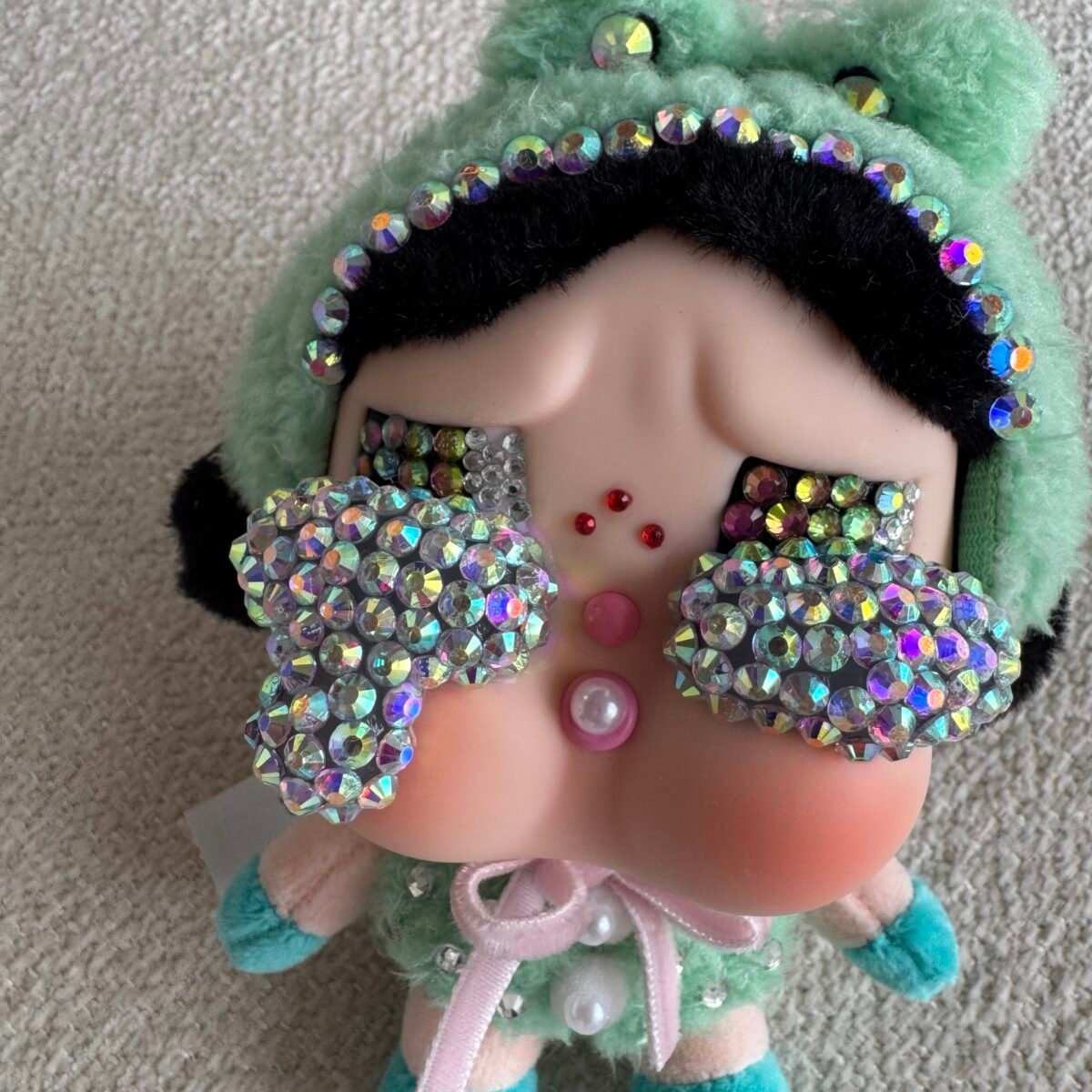 CRYBABY SHINY Crying Again Series - Green Vinyl Plush