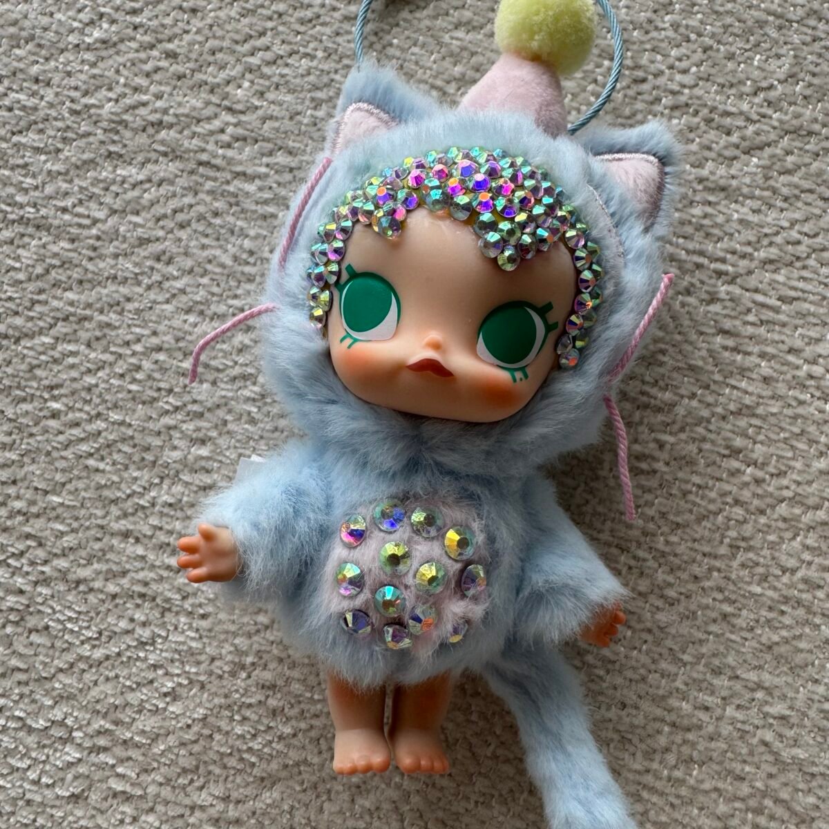 img_2424 BABY MOLLY SHINY Pocket Friends - Blue Bag Charm