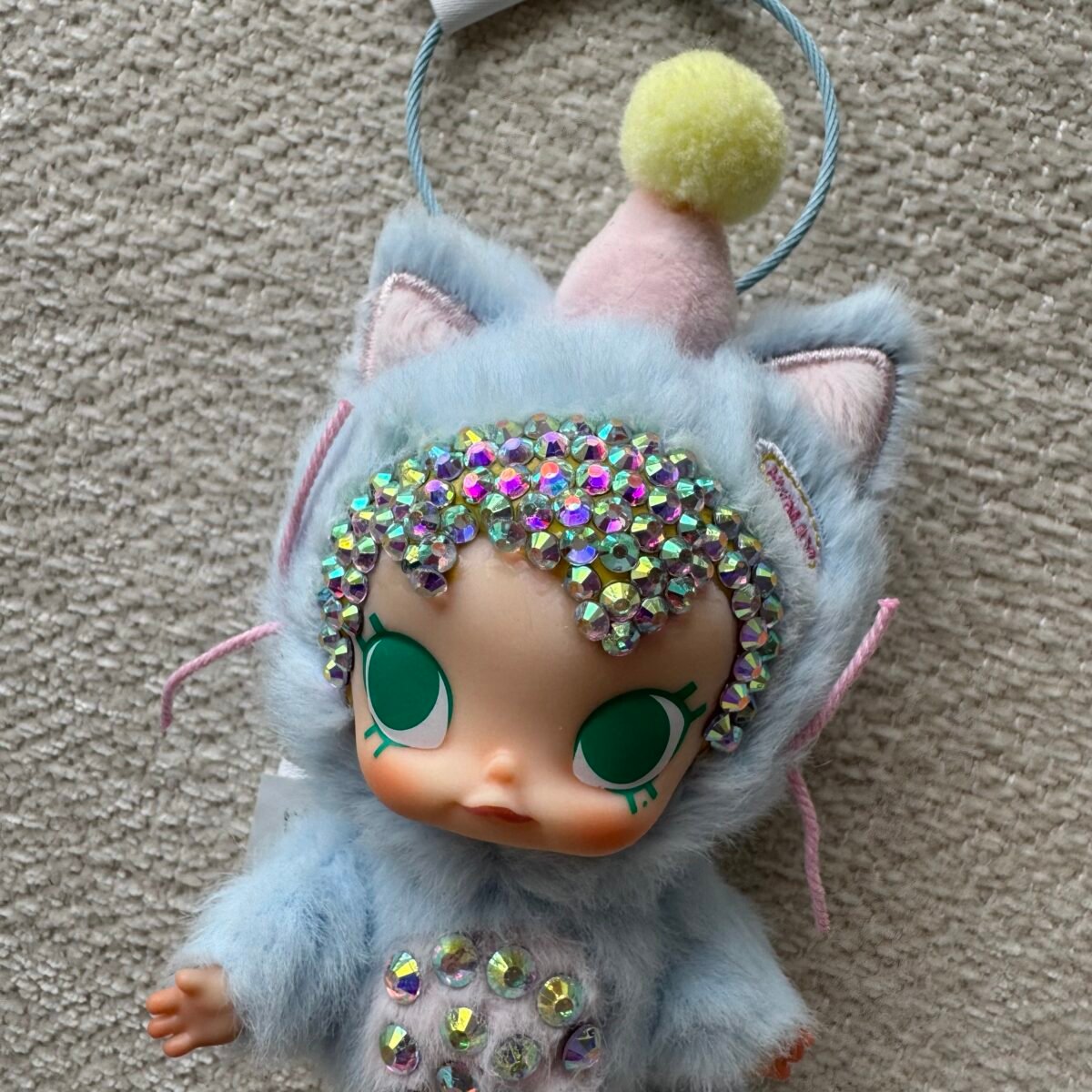 img_2425 BABY MOLLY SHINY Pocket Friends - Blue Bag Charm
