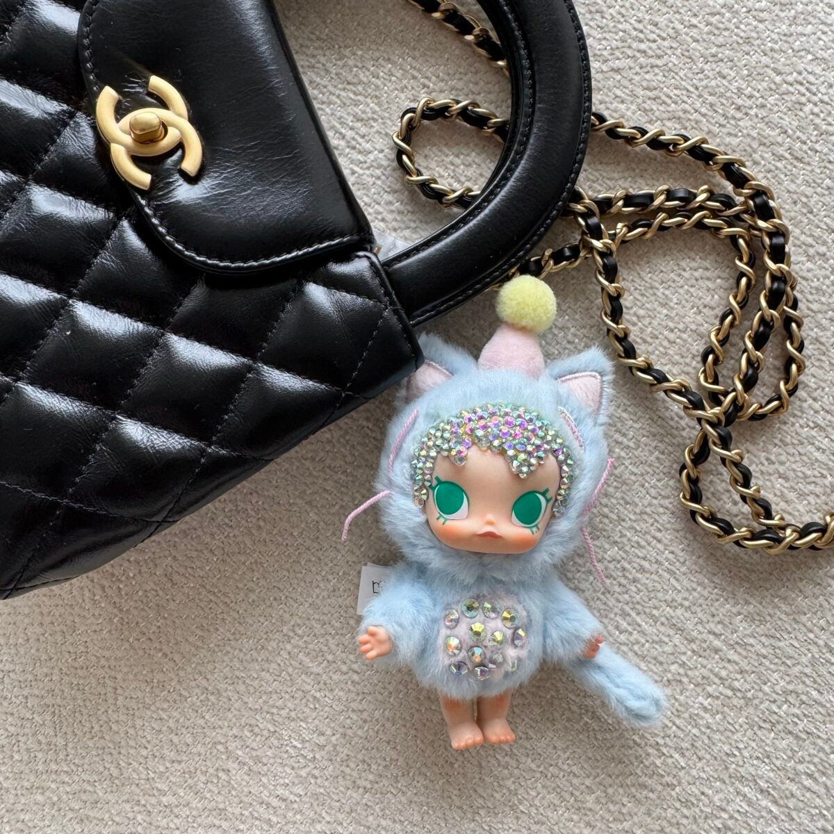 img_2430 BABY MOLLY SHINY Pocket Friends - Blue Bag Charm
