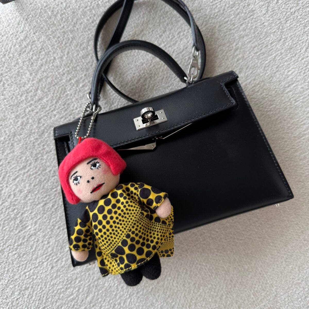 img_2439 YAYOI KUSAMA Plush Doll - Bag Charm