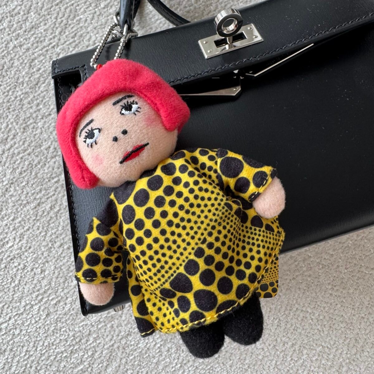 img_2441 YAYOI KUSAMA Plush Doll - Bag Charm